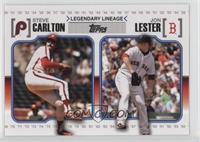 Steve Carlton, Jon Lester