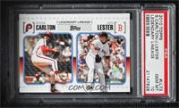 Steve Carlton, Jon Lester [PSA 10 GEM MT]