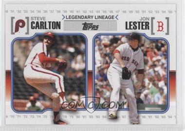 2010 Topps - Legendary Lineage #LL73 - Steve Carlton, Jon Lester