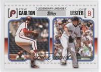 Steve Carlton, Jon Lester