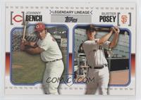 Buster Posey, Johnny Bench