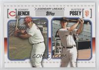Buster Posey, Johnny Bench