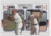 Buster Posey, Johnny Bench