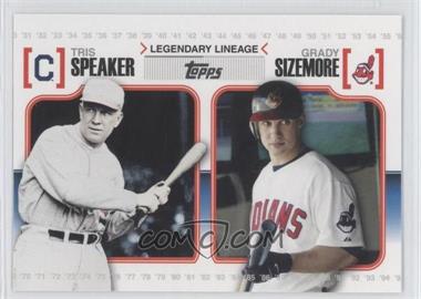 2010 Topps - Legendary Lineage #LL8 - Tris Speaker, Grady Sizemore