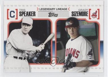 2010 Topps - Legendary Lineage #LL8 - Tris Speaker, Grady Sizemore