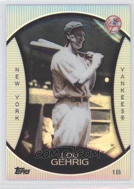 2010 Topps - Legends Chrome Cereal - Wal-Mart Platinum #PC6 - Lou Gehrig