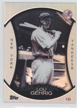 2010 Topps - Legends Chrome Cereal - Wal-Mart Platinum #PC6 - Lou Gehrig