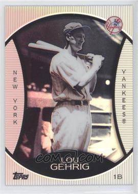 2010 Topps - Legends Chrome Cereal - Wal-Mart Platinum #PC6 - Lou Gehrig