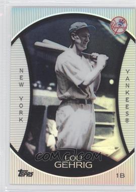 2010 Topps - Legends Chrome Cereal - Wal-Mart Platinum #PC6 - Lou Gehrig