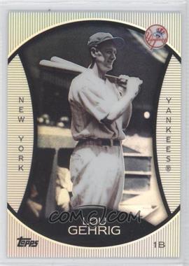 2010 Topps - Legends Chrome Cereal - Wal-Mart Platinum #PC6 - Lou Gehrig