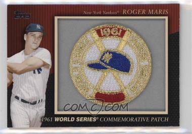 2010 Topps - Manufactured Commemorative Patch #MCP-17 - Roger Maris
