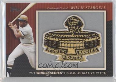 2010 Topps - Manufactured Commemorative Patch #MCP-25 - Willie Stargell