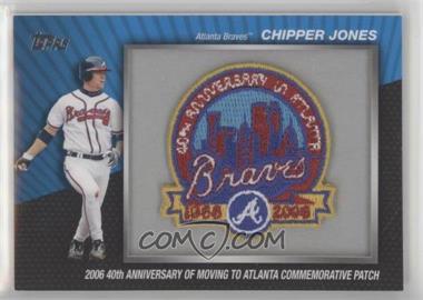 2010 Topps - Manufactured Commemorative Patch #MCP-37 - Chipper Jones