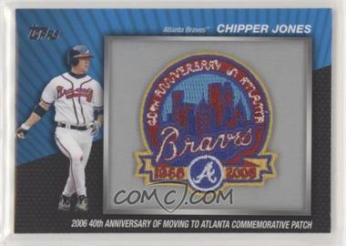 2010 Topps - Manufactured Commemorative Patch #MCP-37 - Chipper Jones