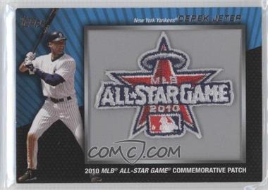 2010 Topps - Manufactured Commemorative Patch #MCP149 - Derek Jeter