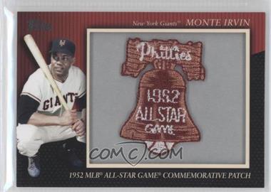 2010 Topps - Manufactured Commemorative Patch #MCP61 - Monte Irvin