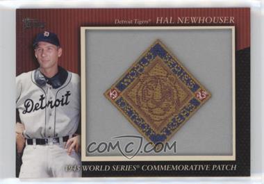 2010 Topps - Manufactured Commemorative Patch #MCP76 - Hal Newhouser [EX to NM]