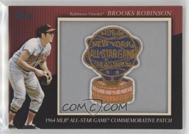 2010 Topps - Manufactured Commemorative Patch #MCP82 - Brooks Robinson