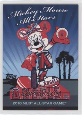 2010 Topps - Mickey Mouse All-Stars #MM 4 - Los Angeles Angels Team