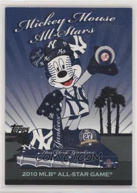 2010 Topps - Mickey Mouse All-Stars #MM 9 - New York Yankees Team