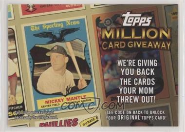 2010 Topps - Million Card Giveaway Expired Code Cards #TMC-16 - Mickey Mantle