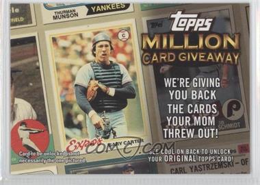 2010 Topps - Million Card Giveaway Expired Code Cards #TMC-2 - Gary Carter