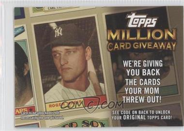 2010 Topps - Million Card Giveaway Expired Code Cards #TMC-26 - Roger Maris