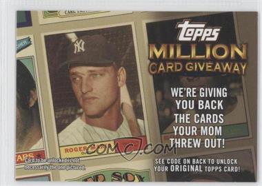 2010 Topps - Million Card Giveaway Expired Code Cards #TMC-26 - Roger Maris