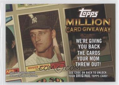 2010 Topps - Million Card Giveaway Expired Code Cards #TMC-26 - Roger Maris