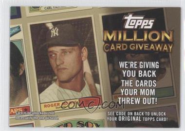 2010 Topps - Million Card Giveaway Expired Code Cards #TMC-26 - Roger Maris