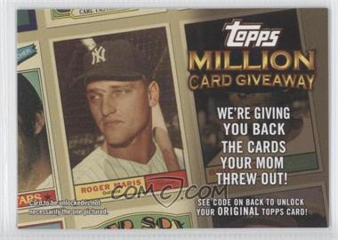 2010 Topps - Million Card Giveaway Expired Code Cards #TMC-26 - Roger Maris