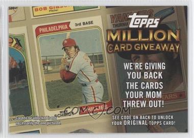 2010 Topps - Million Card Giveaway Expired Code Cards #TMC-28 - Mike Schmidt