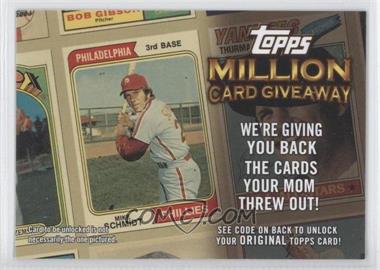 2010 Topps - Million Card Giveaway Expired Code Cards #TMC-28 - Mike Schmidt