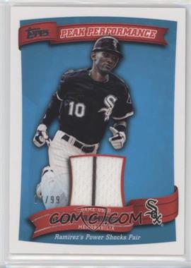 2010 Topps - Peak Performance Relics Series 2 - Blue #PPR-AR - Alexei Ramirez /99