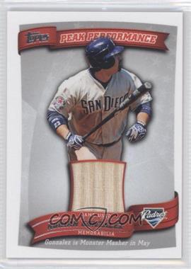 2010 Topps - Peak Performance Relics Series 2 #PPR-AG - Adrian Gonzalez