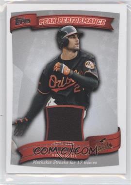 2010 Topps - Peak Performance Relics Series 2 #PPR-NM - Nick Markakis