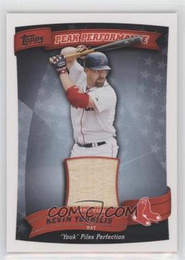 2010 Topps - Peak Performance Relics #PPR-KY1 - Kevin Youkilis