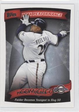 2010 Topps - Peak Performance #PP-30 - Prince Fielder