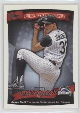 2010 Topps - Peak Performance #PP-53 - Ubaldo Jimenez