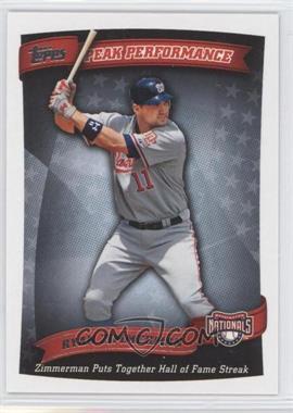 2010 Topps - Peak Performance #PP-69 - Ryan Zimmerman