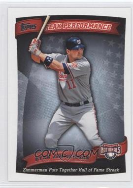 2010 Topps - Peak Performance #PP-69 - Ryan Zimmerman