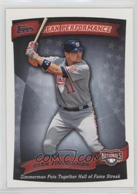 2010 Topps - Peak Performance #PP-69 - Ryan Zimmerman