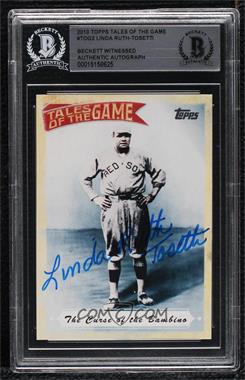 2010 Topps - Tales of the Game #TOG-2 - Babe Ruth [BAS BGS Authentic]