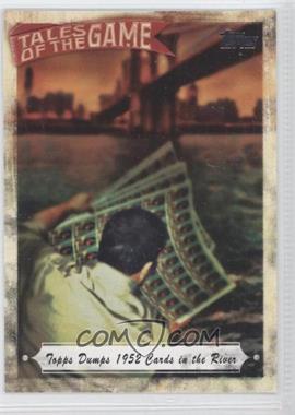2010 Topps - Tales of the Game #TOG-4 - Topps Dumps 1952 Cards in the River