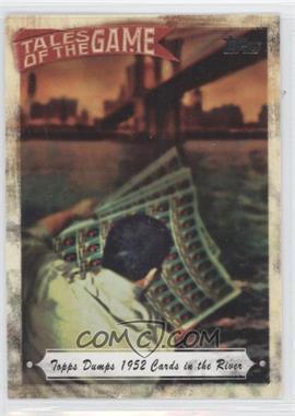 2010 Topps - Tales of the Game #TOG-4 - Topps Dumps 1952 Cards in the River