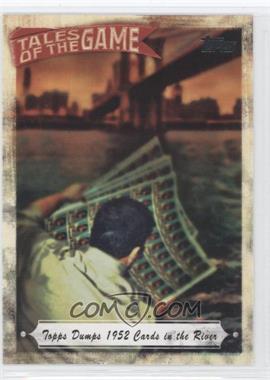 2010 Topps - Tales of the Game #TOG-4 - Topps Dumps 1952 Cards in the River