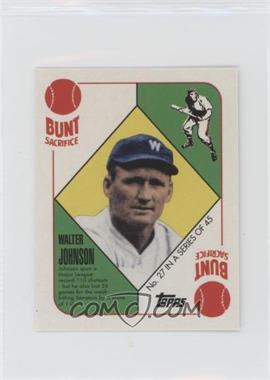 2010 Topps - Target Red Backs #27 - Walter Johnson