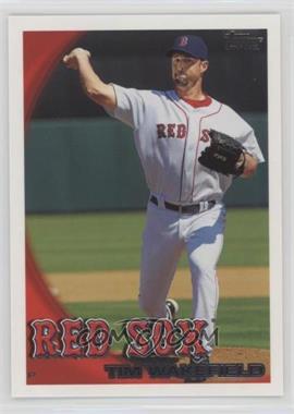 2010 Topps - Team Set Boston Red Sox #BOS7 - Tim Wakefield