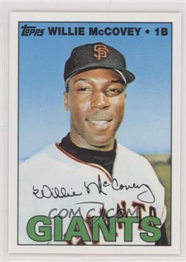 2010 Topps - The Cards Your Mom Threw Out - Original Back #480.1 - Willie McCovey