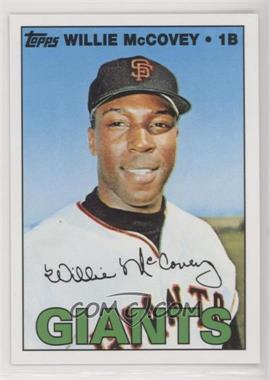 2010 Topps - The Cards Your Mom Threw Out - Original Back #480.1 - Willie McCovey